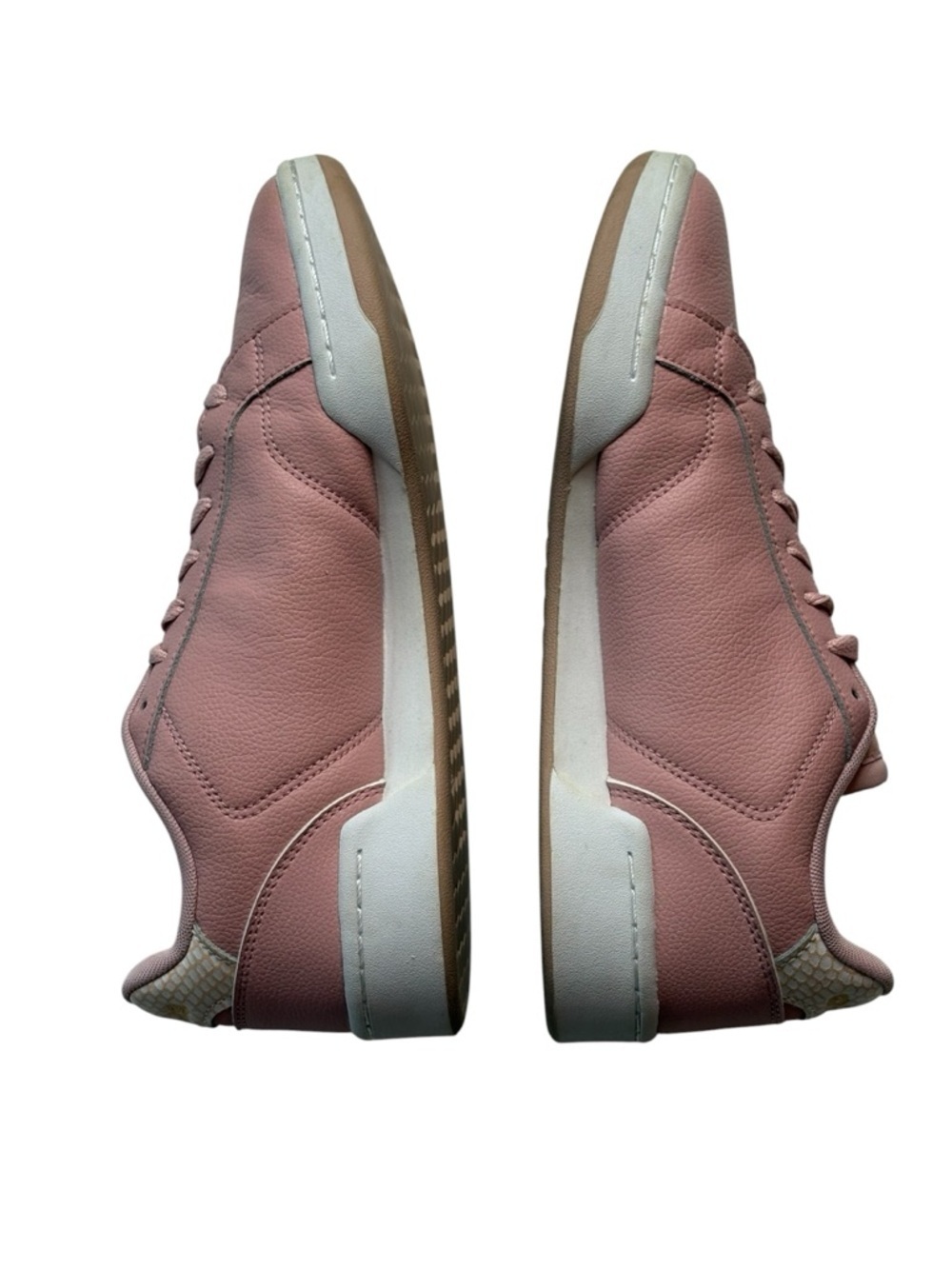 Adidas Roguera Pink Spirit Sneakers Size 10.5 Leather Upper Athletic Shoes - Picture 4 of 10